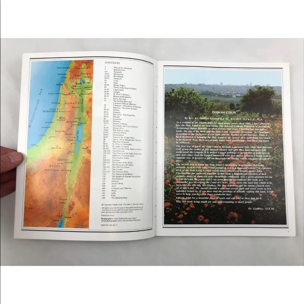 THE HOLY LAND MILLENNIUM 2000 softcover book